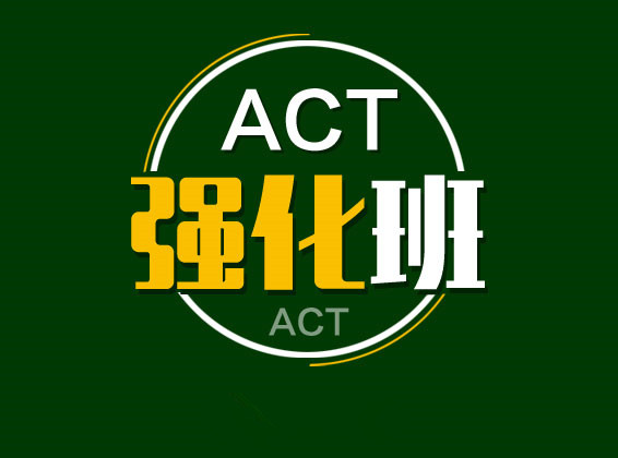 ACT精品班(30分)